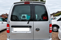 Volkswagen Caddy 2010–2015 Spojler (2-vratni, črna visok sijaj) fotografija 1