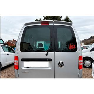Spojler (2-vratni, črna visok sijaj) Volkswagen Caddy 2004–2010 fotografija 1