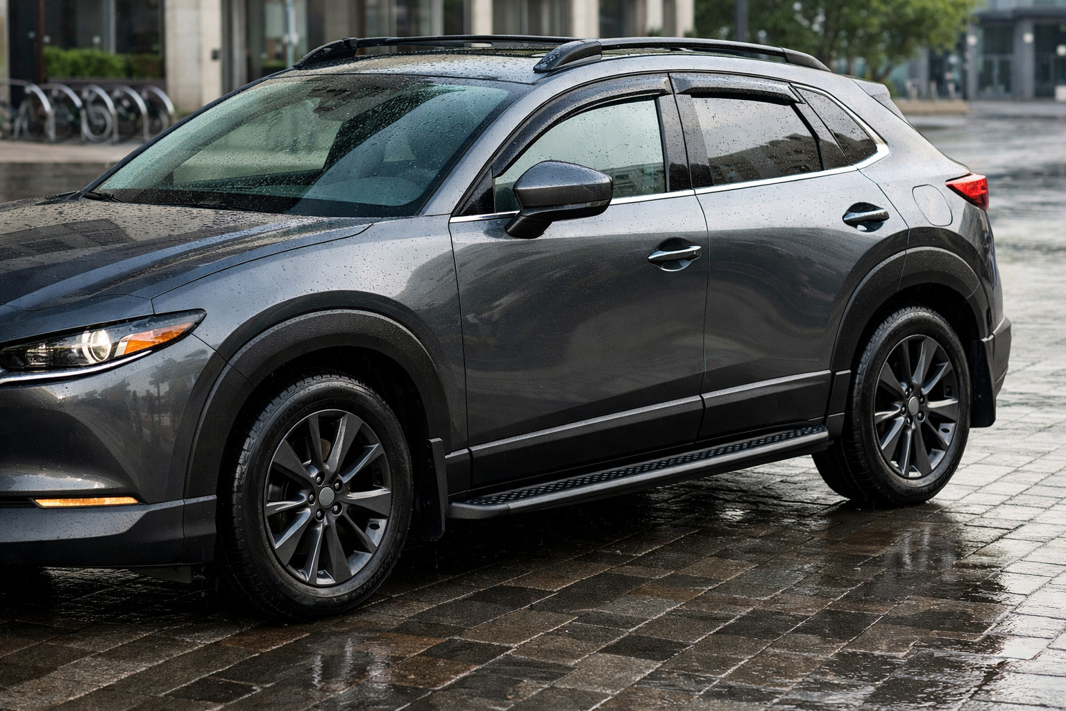Paket nadgradenj za Mazda CX-30: mesto, dež in čisti pragovi