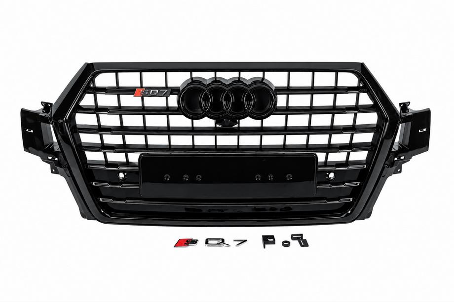 Audi Q7 2015–2026 Sprednja maska (gril) v slogu SQ7 (2015-2019, črna) Image