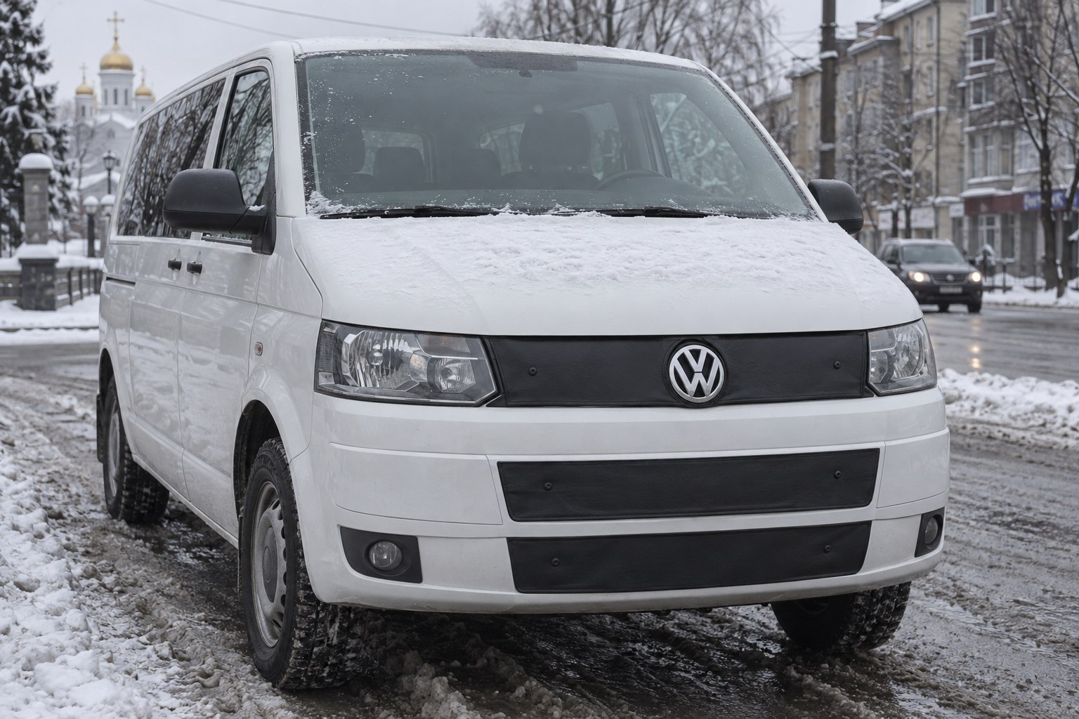 Zimska maska za Volkswagen T4, T5, T6 in Caddy: zgornja, spodnja ali obe