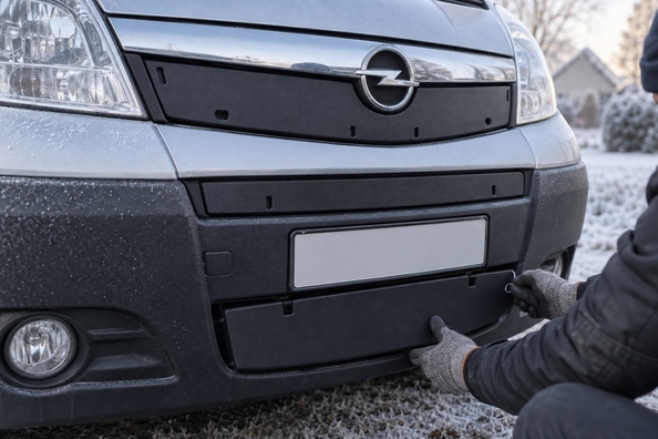 Zimski pokrov za Renault Master, Trafic, Kangoo, Opel Vivaro in Ford Transit: katero masko prekriti