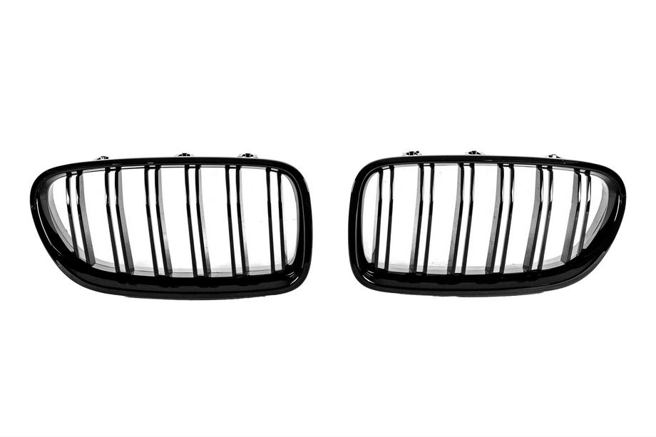 BMW serija 5 F10/F11 2010–2016 Razprodaja ledvičke M-Look (črna visok sijaj) Image