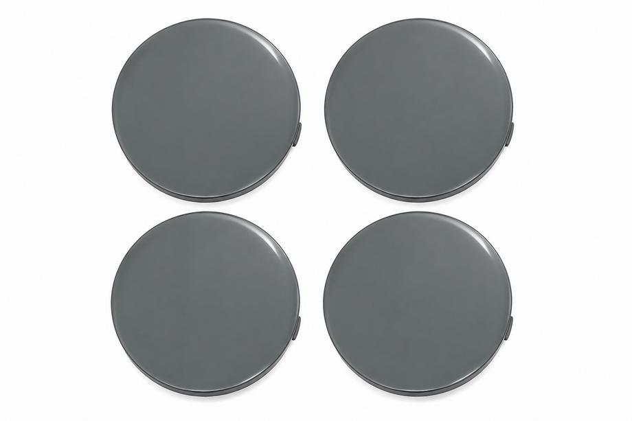 Sivi sredinski pokrovčki platišč (64x62 mm, 4 kos) Image