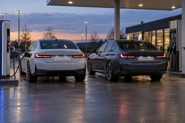 Novi BMW 3 Series G50 ali električni BMW i3 Neue Klasse: bencin ali elektrika v isti karoseriji Fotografija 1