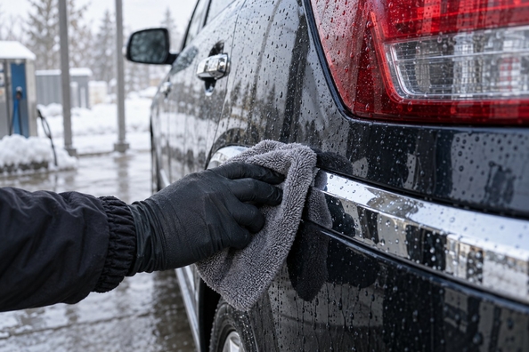 Pranje avta pozimi in tuning: bodykit, krom, spojler — kaj je dovoljeno Fotografija 1