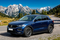 Volkswagen T-Roc 2017–2025 Stranske stopnice Fullmond Black (2 kos, aluminij) fotografija 1