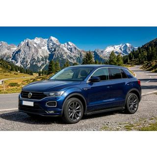 Stranske stopnice Fullmond Black (2 kos, aluminij) Volkswagen T-Roc 2017–2025 fotografija 1