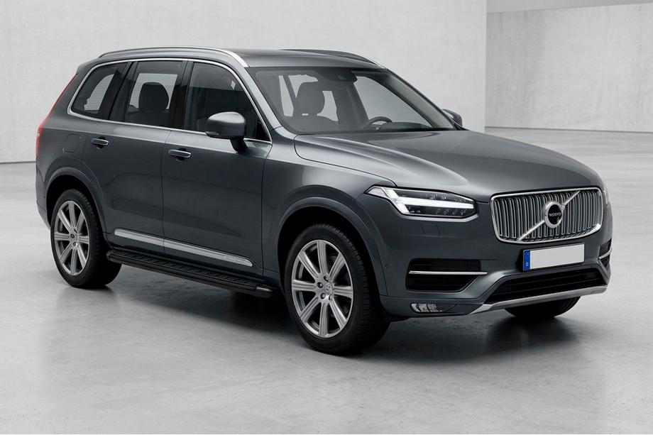 Volvo XC90 2015– Stranske stopnice Fullmond Black (2 kos, aluminij) Image
