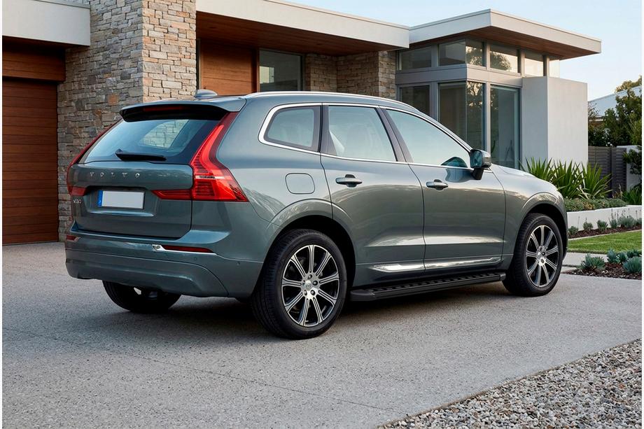 Volvo XC60 2017– Stranske stopnice Fullmond Black (2 kos, aluminij) Fotografija 1