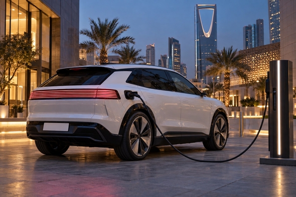 Ceer Exobot: Savdska Arabija je pokazala prve elektricne avtomobile — limuzino in SUV z 850 KM