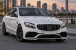 Mercedes C-Class W205 v slogu W206 ali C63 AMG: facelift in body kit – kaj se da vgraditi fotografija 2