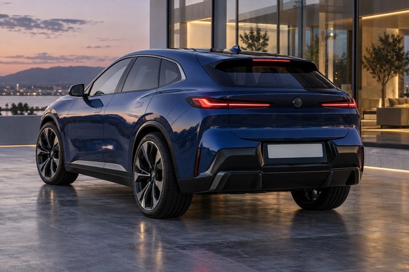 BMW iX4 (2027): električni kupejevski SUV Neue Klasse, doseg do 828 km in proizvodnja v Debrecenu Fotografija 1
