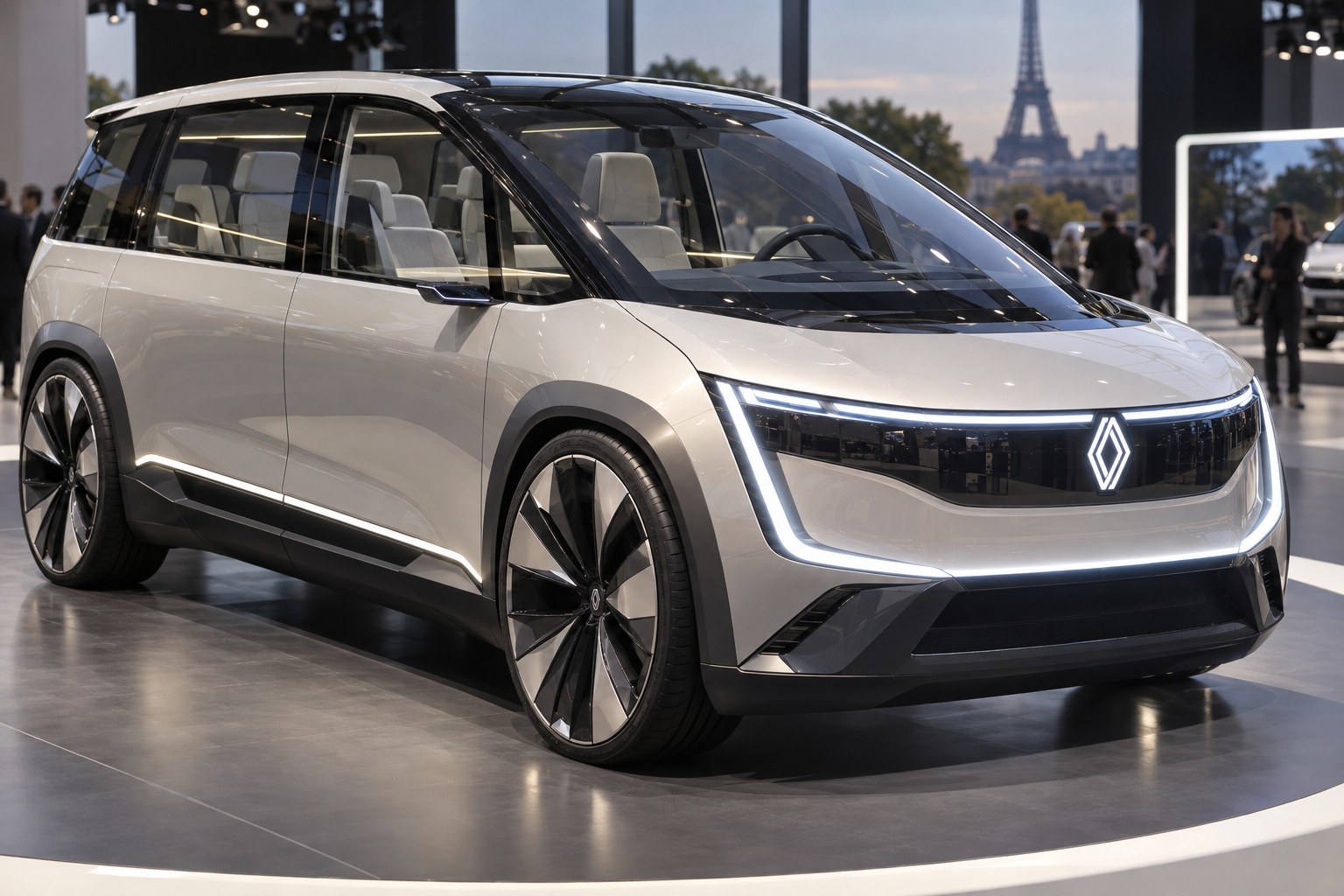 Renault E-Space Concept: električni enoprostorec kot poklon Espace 1984 – kaj so pokazali v Parizu