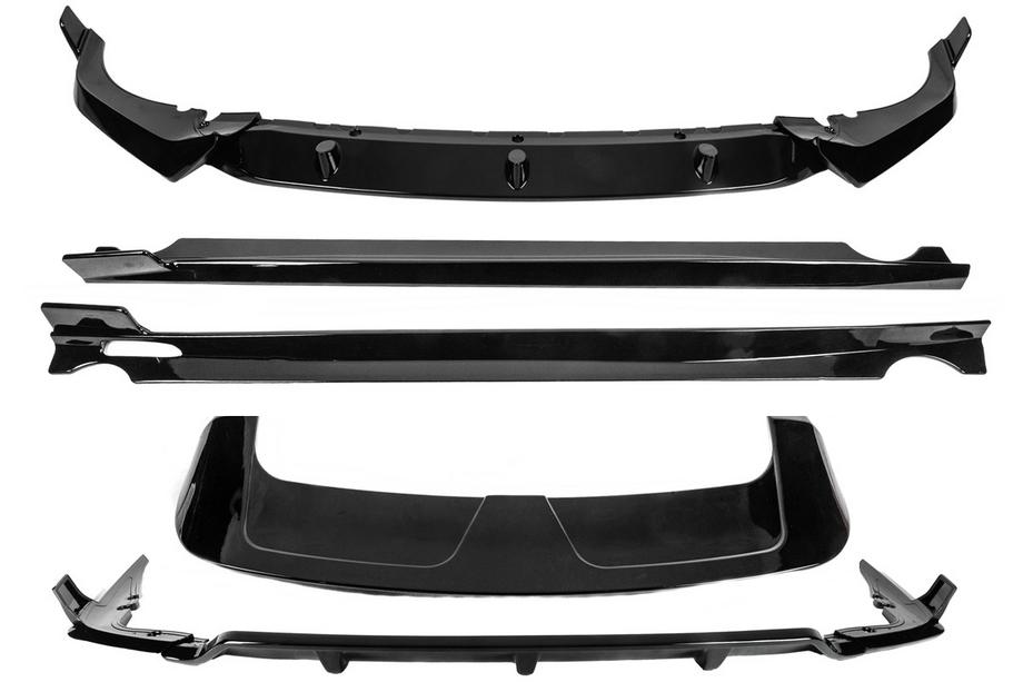 BMW X7 G07 2019– Komplet bodykita Warrior Black V2 (za M-Sport 2018-2022) Fotografija 1