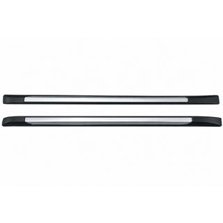 Sive OEM strešne sani (ABS plastika) Toyota Hilux 2006–2015