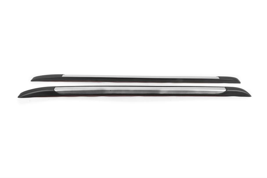 Toyota Hilux 2006–2015 Integrirani strešni nosilci (relingi) sivi OEM (za montažo z dvostranskim trakom) Fotografija 2