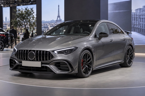 Mercedes-AMG CLA 45: nabita limuzina novega CLA – kaj so pokazali v Parizu Fotografija 2