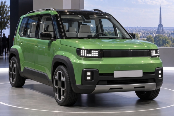 Fiat Multiplay: pariški koncept 3 v 1 – enoprostorec, SUV in pick-up Fotografija 2