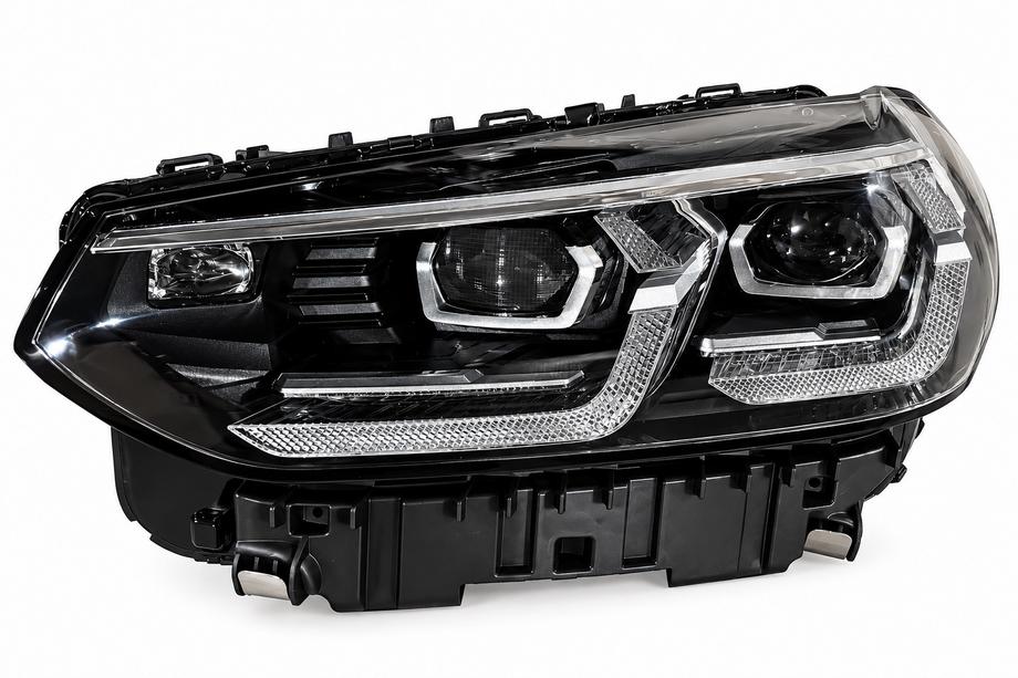 BMW X3 G01 2018– OEM LCI sprednji žarometi (za predelana vozila 2022–2024) Fotografija 11