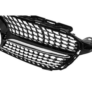 Sprednja maska Diamond Black (za Avantgarde/AMG-Line/C43 AMG) Mercedes C-class W205 2014–2021 fotografija 4