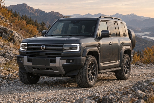 Denza B5: terenski SUV BYD Group za Evropo – hibrid izziva Land Rover Defender Fotografija 2
