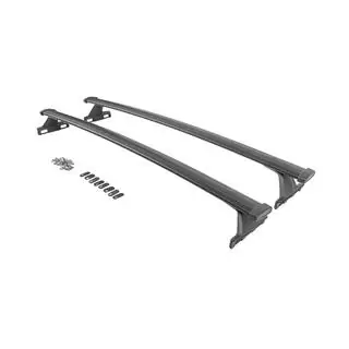 Strešni nosilci (prečne palice) črni za integrirane strešne sani OEM (aluminij) fotografija 2