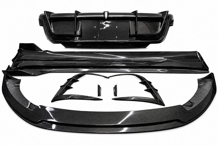 Tesla Model Y 2020– Komplet karoserijskega body kita Carbon Aerokit (za 2025+) Fotografija 3