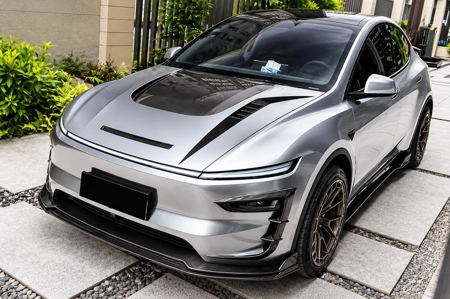 Tesla Model Y 2020– Komplet karoserijskega body kita Carbon Aerokit (za 2025+) Fotografija 1