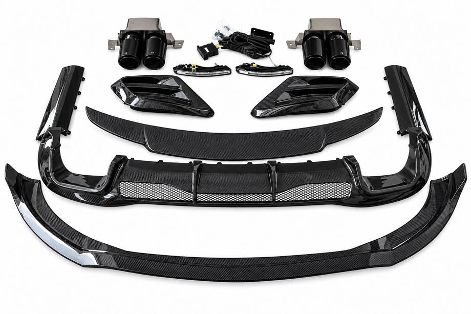 Mercedes S-class W223 2020– Komplet body kita BRB Carbon (za AMG-Line) Fotografija 4
