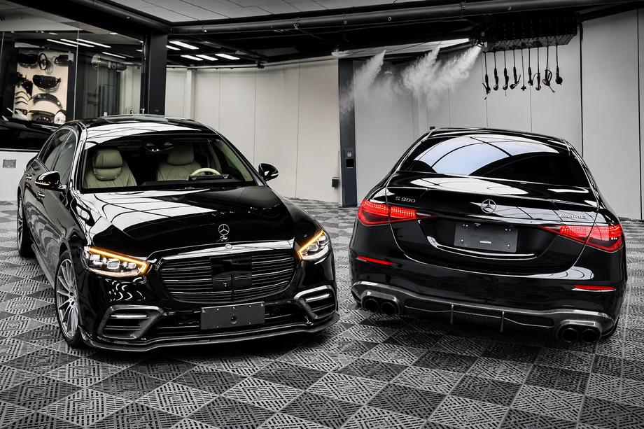 Mercedes S-class W223 2020– Komplet body kita BRB Carbon (za AMG-Line) Fotografija 1