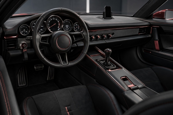 Porsche Mission S: superšportnik s sredinsko nameščenim motorjem nad 911 — kaj je pokazal Porsche in kaj je znano o motorju Fotografija 1