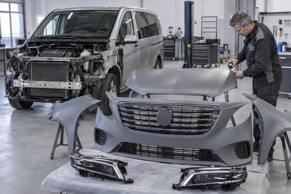 Mercedes Vito/Viano W639 v slogu W447 2025 ali Maybach: prenova »čez generacijo« – kaj vključuje Fotografija 1