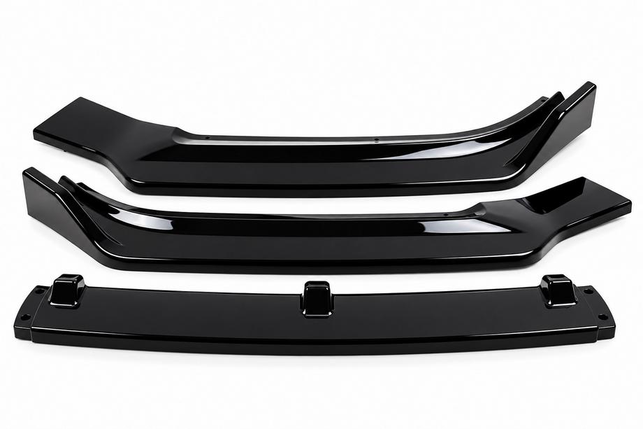 Audi A4 B9 2015–2024 Lip dodatek sprednjega odbijaca (za S-Line 2015-2019, ABS) Fotografija 1