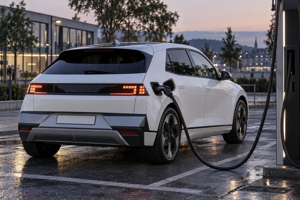 Hyundai Ioniq 3: mestni električni kombilimuzin za Evropo – mere, baterije, doseg Fotografija 1