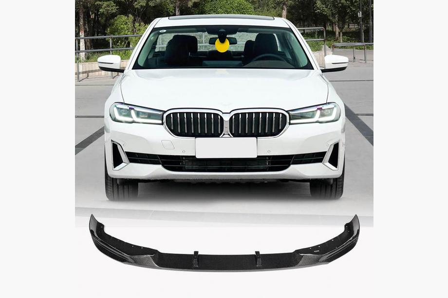 BMW serija 5 G30/G31 2017–2023 Dodatek sprednjega odbijaca Lip (za Base 2021-2024, karbon) Fotografija 1