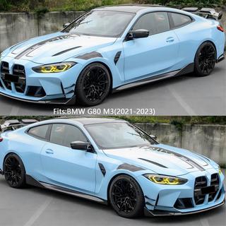 Sprednji lip spojler odbijača Lip V12 (za G80, karbon) BMW serija 3 G20/G21 2018– fotografija 2