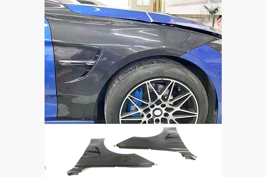 BMW serija 4 F32/F33/F36 2012–2020 Blatniki (karbon) Fotografija 1