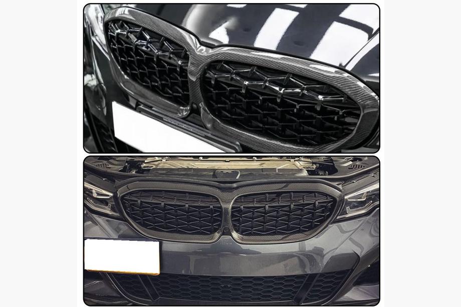 BMW serija 3 G20/G21 2018– Ledvičke Diamond Carbon (2018-2022) Fotografija 2