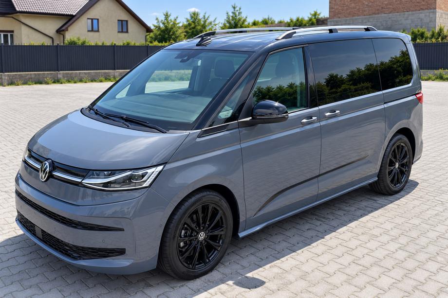 Volkswagen T7 2021– Kromirane strešne sani Fotografija 5