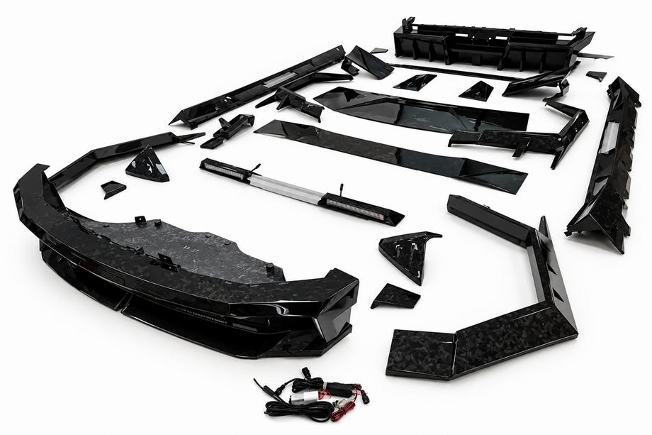 Tesla Cybertruck 2023– Body kit komplet MNSR Carbon Fotografija 6