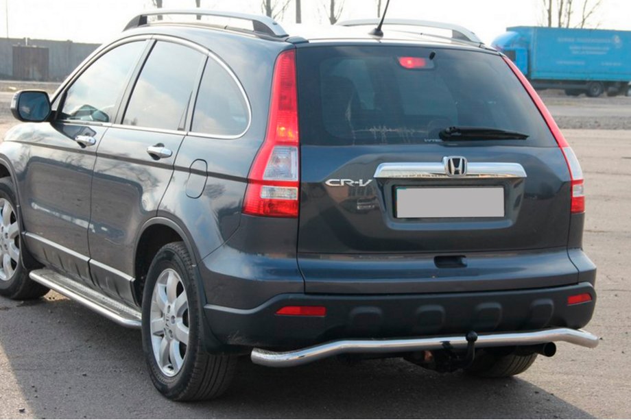 Honda CRV 2007–2011 Zadnji zaščitni lok AK008 (nerjaveče jeklo) Fotografija 2