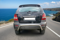 Kia Sorento I BL 2002–2009 Zadnji zaščitni lok (nerjavno jeklo) fotografija 1