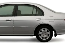 Honda Civic Sedan VII 2001–2006 Pokrovi kljuk vrat (8 kos, plastika) fotografija 1