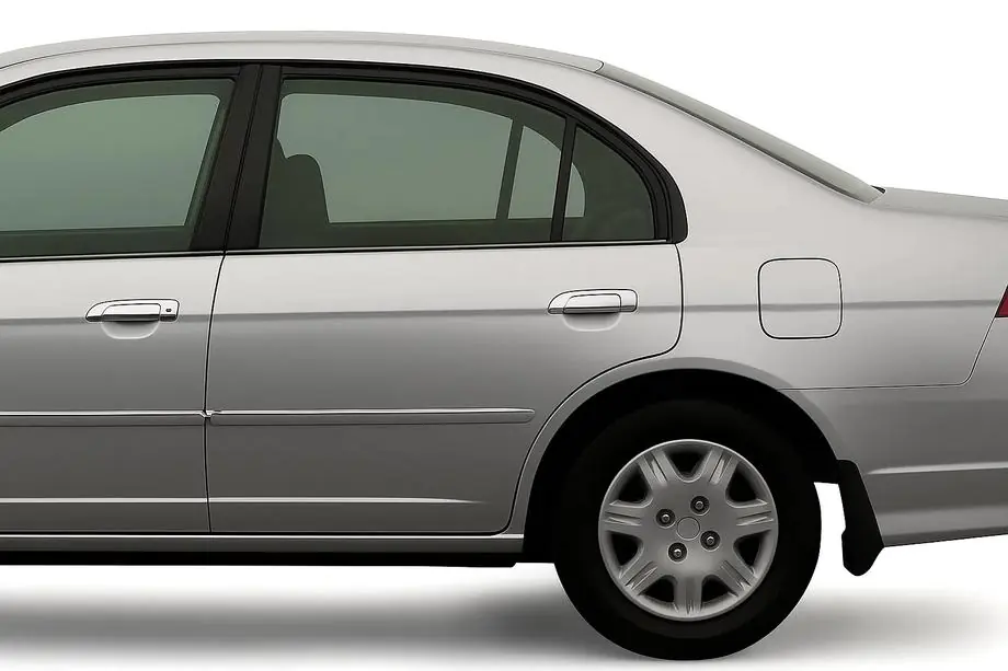 Honda Civic Sedan VII 2001–2006 Pokrovi kljuk vrat (8 kos, plastika) Image