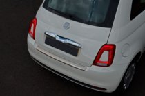 Fiat 500/500L 2013–2022 Nerjaveči pokrov zadnjega odbijača 3D/Cabrio (OmsaLine, nerj.) fotografija 4