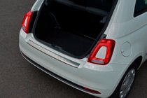 Fiat 500/500L 2013–2022 Nerjaveči pokrov zadnjega odbijača 3D/Cabrio (OmsaLine, nerj.) fotografija 8