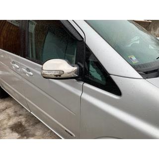 Pokrovi ogledal (2004-2010, Viano, 2 kosa, nerjavno jeklo) Mercedes Vito W639 2004–2014 fotografija 2