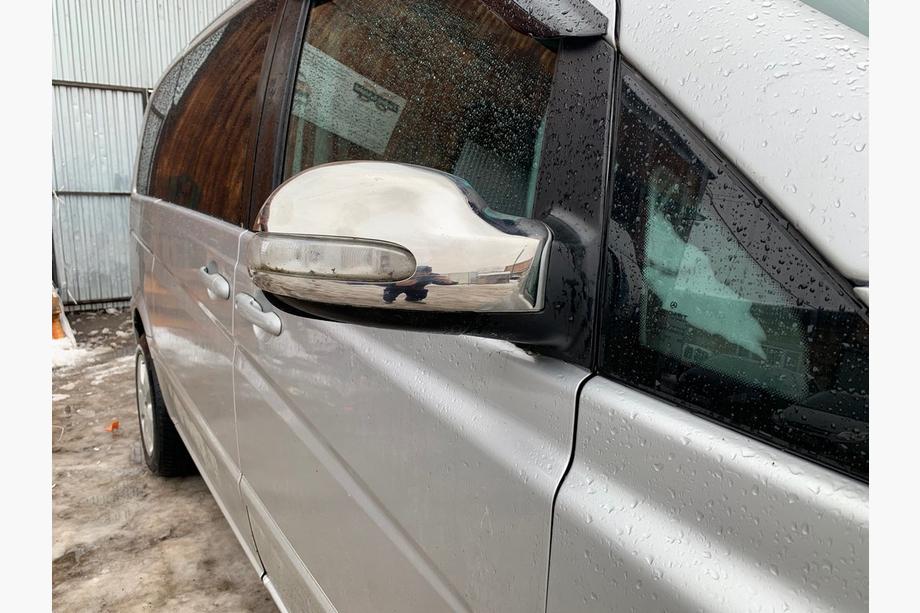 Mercedes Vito W639 2004–2014 Pokrovi ogledal (2004-2010, Viano, 2 kosa, nerjavno jeklo) Fotografija 3