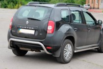 Renault Duster 2008–2017 Zadnji zaščitni lok (nerjavno jeklo) fotografija 1